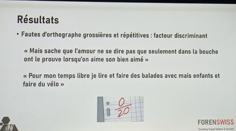 Exemple de fautes d’orthographe