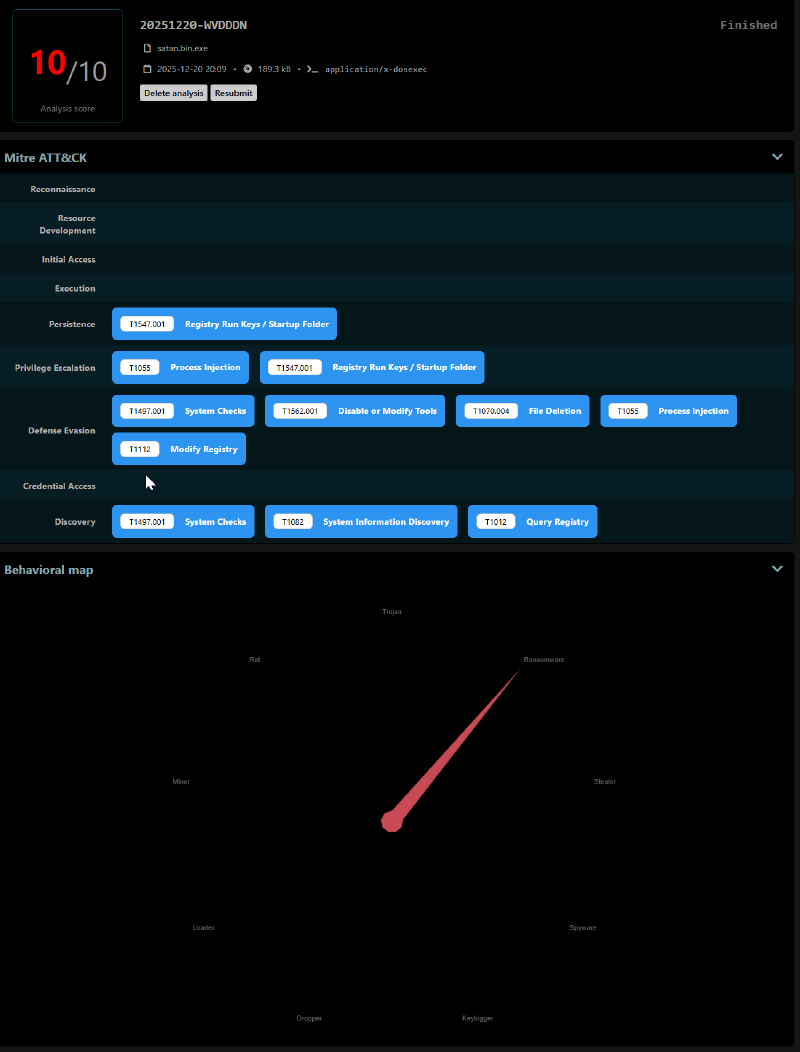 Cuckoo3 Ransom.Satan - TTP