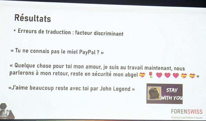Exemple d&rsquo;erreurs de traduction